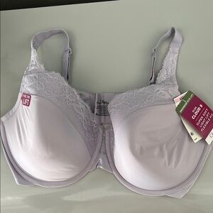 Olga Women's Lace Support Bra - Soft Lavender